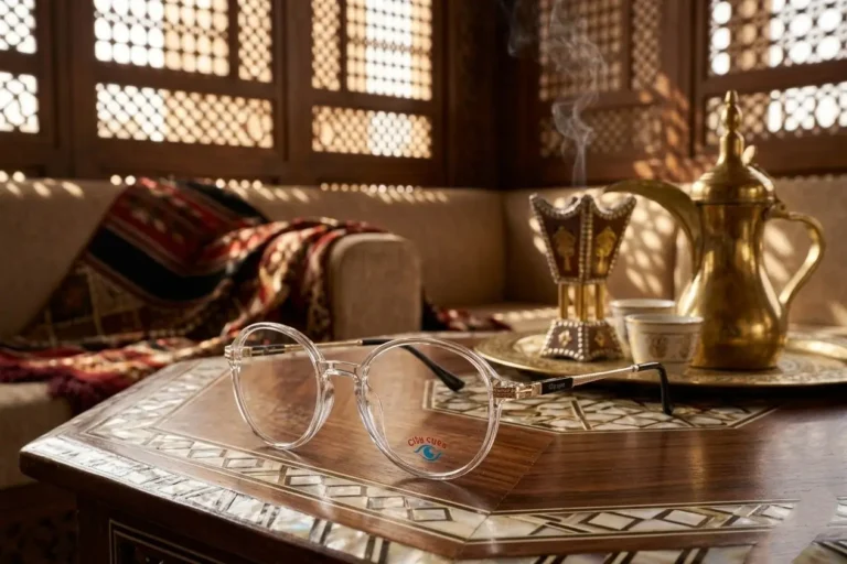 فريم نظارة شفاف