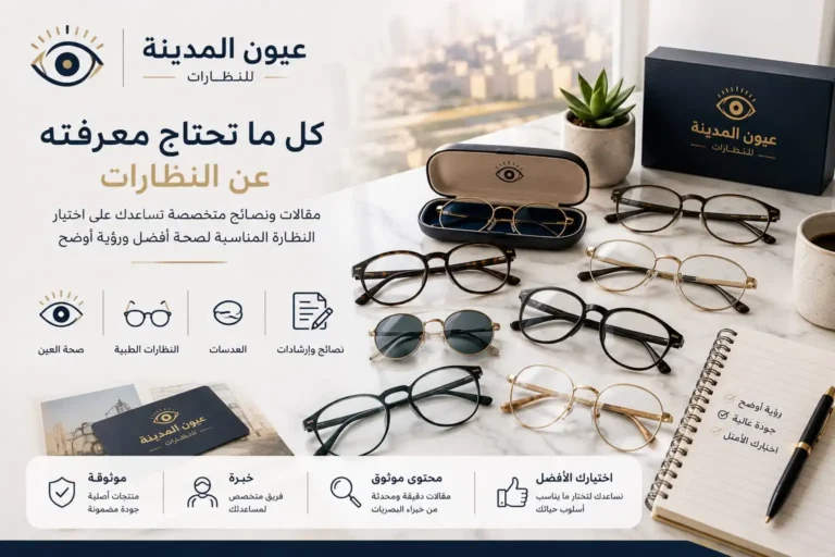 انواع النظارات الطبية للبنات